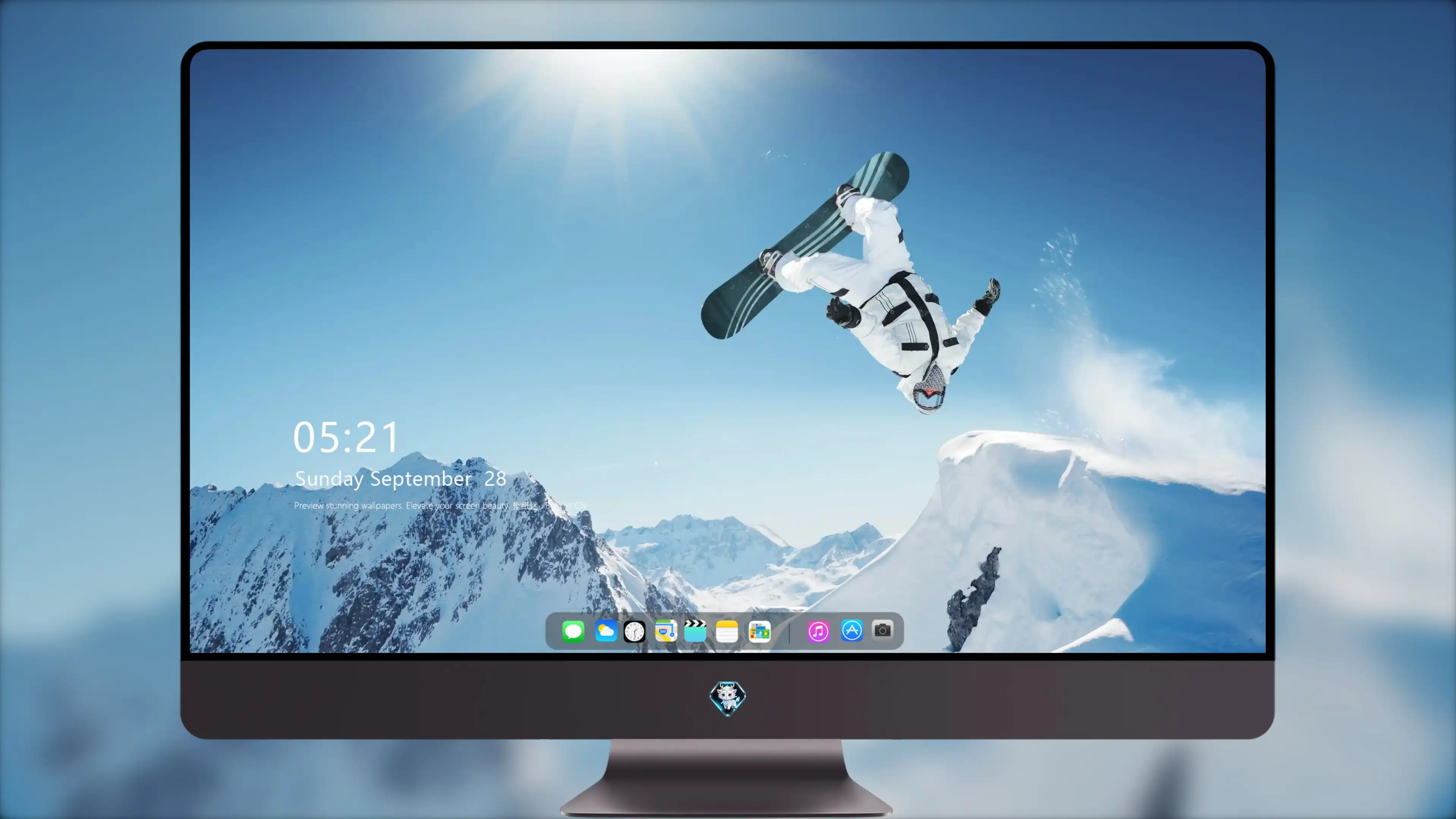 清新自然的 雪景自然风景 自然摄影 4K超清图 4K风景壁纸